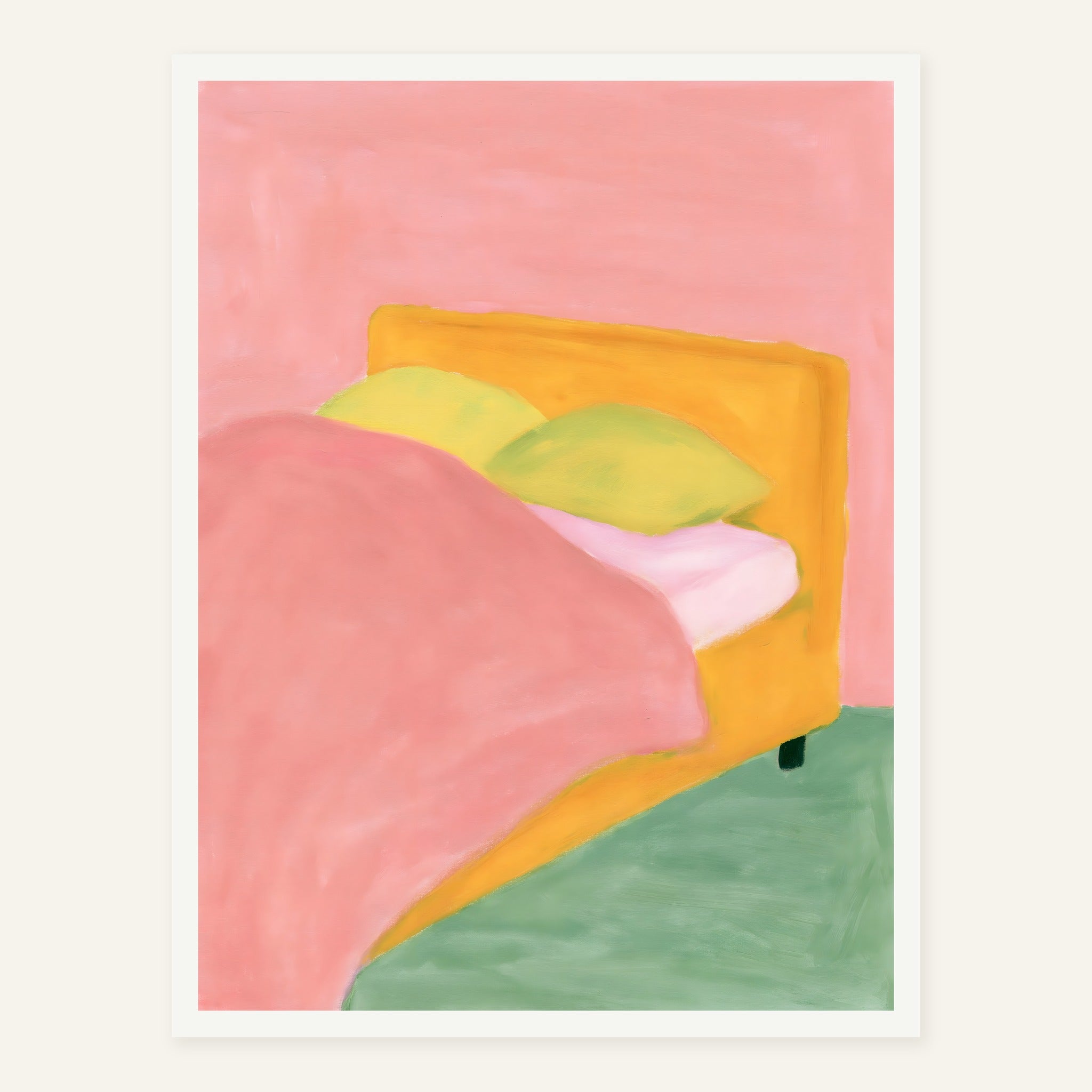 Pastel Corner — White frame