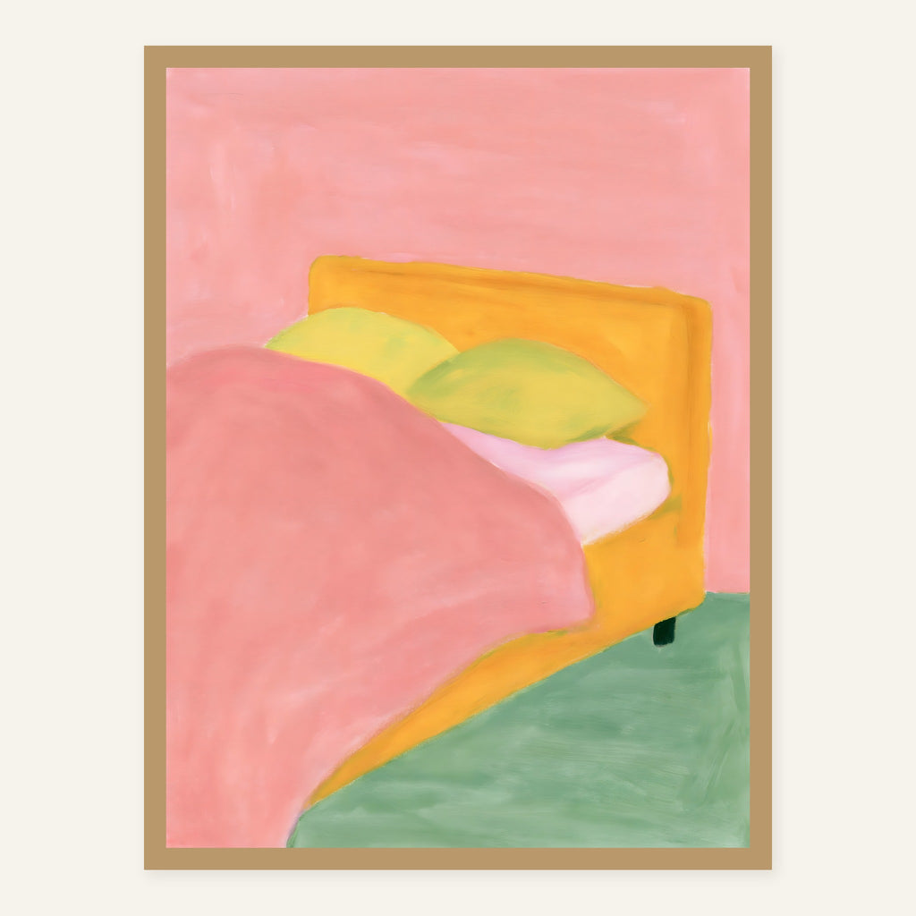 Pastel Corner — Wood frame
