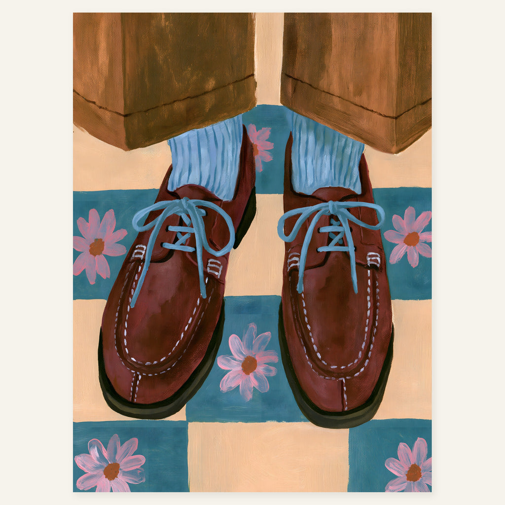 Velvet Afterstep — art print by paintmoon