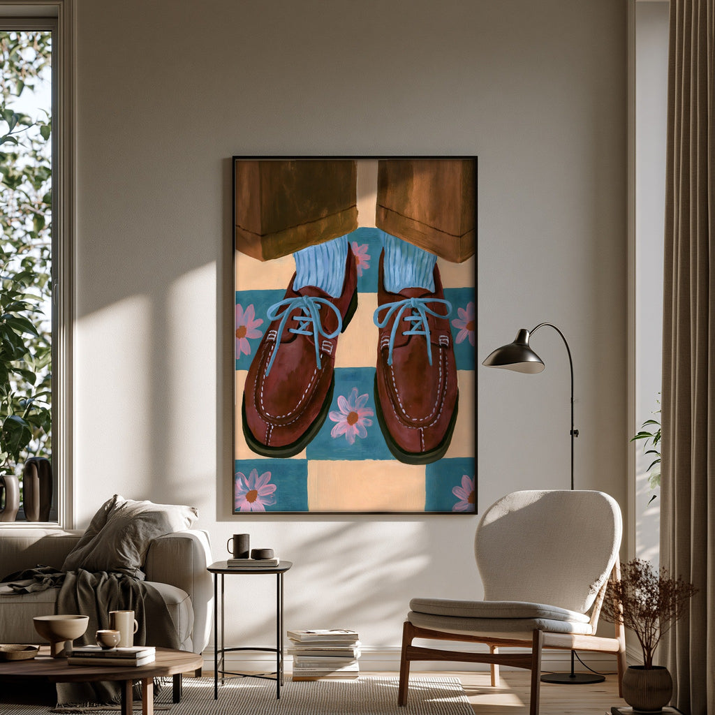 Velvet Afterstep — art print by paintmoon