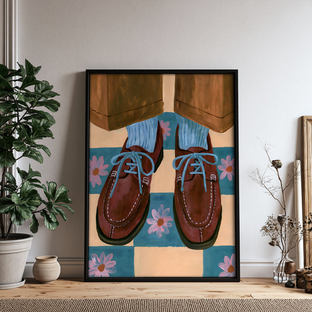 Velvet Afterstep — art print by paintmoon